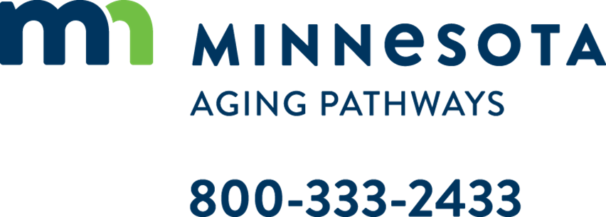 Minnesota Aging Pathways logo with phone number